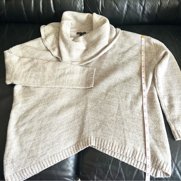 Express oversized Soft Neutral Tone, Cowl Neck Sweater XS - Picture 3 of 5